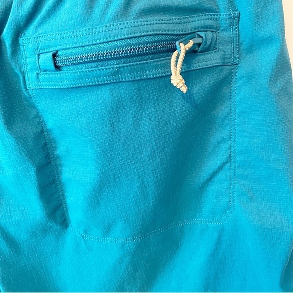 The North Face Womens Class V Pathfinder Pull-On Short In Teal/Blue Size Large - Picture 7 of 13